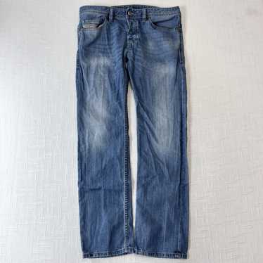 Diesel × Vintage Y2K Diesel Safado Jeans 34x32 Sl… - image 1