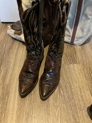 Justin Exotic Cowboy Boots