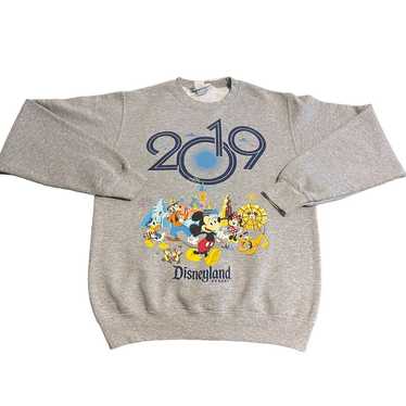 Disney Parks Sweatshirt Women Small Gray Pullover… - image 1