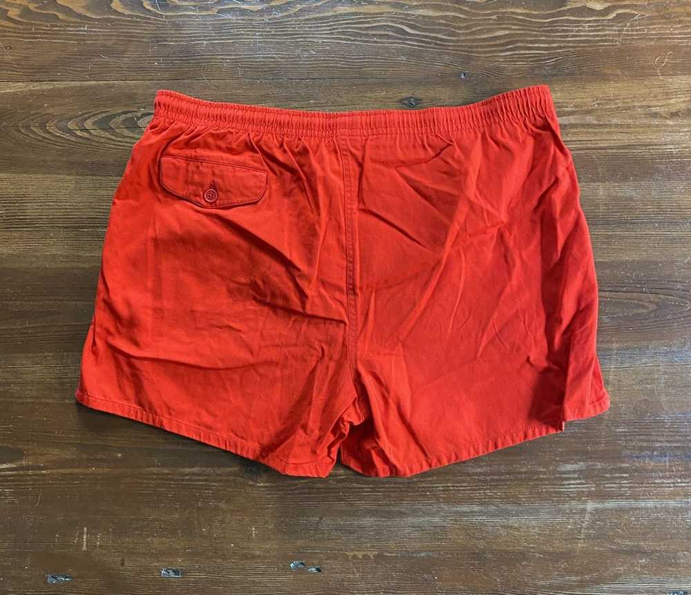 Vintage Vintage 70’s Campus Red Swim Trunks - image 12