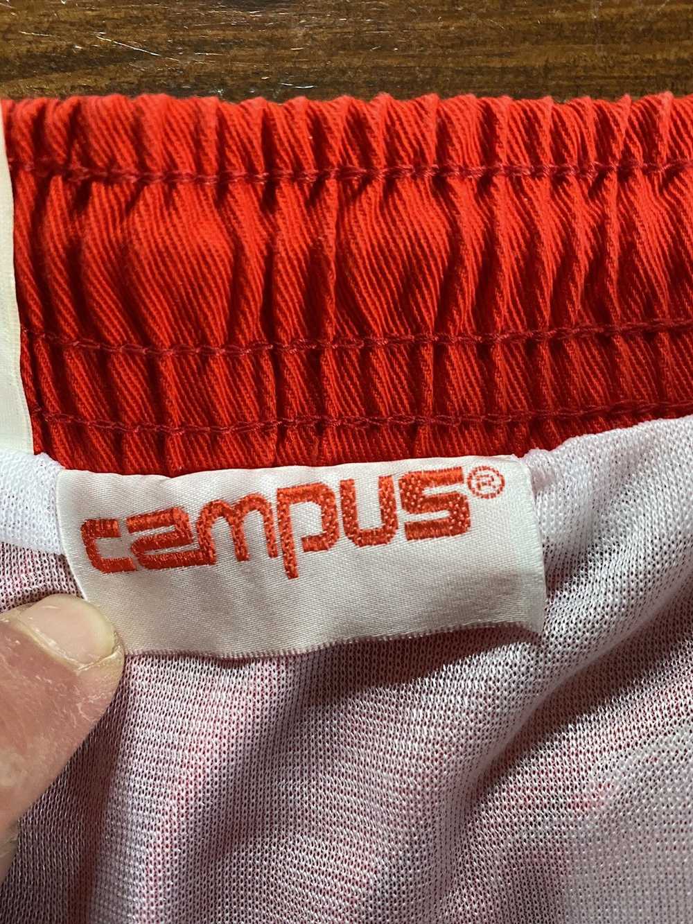 Vintage Vintage 70’s Campus Red Swim Trunks - image 9