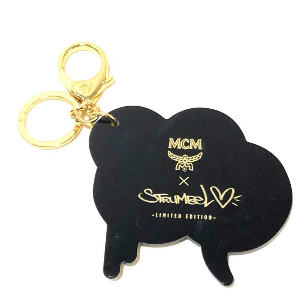 MCM MCM Key Holder Bag Charm Key ring yellow - image 2