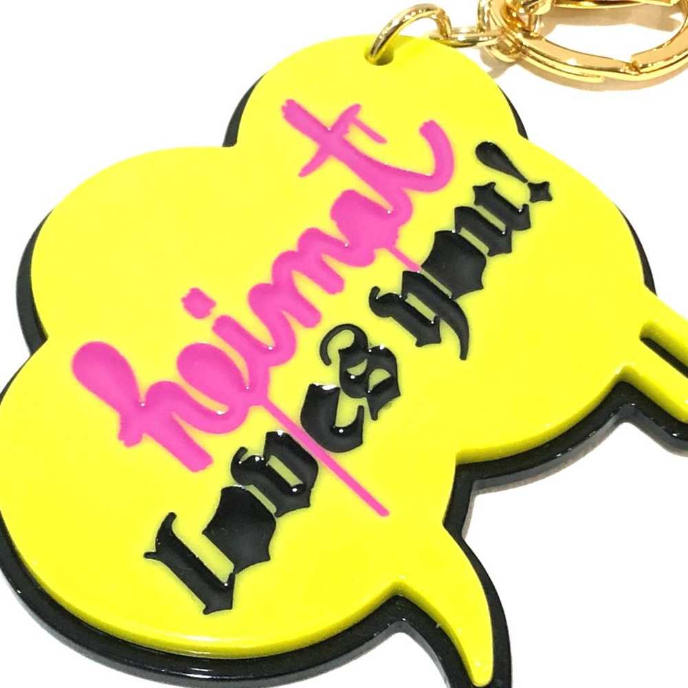 MCM MCM Key Holder Bag Charm Key ring yellow - image 5