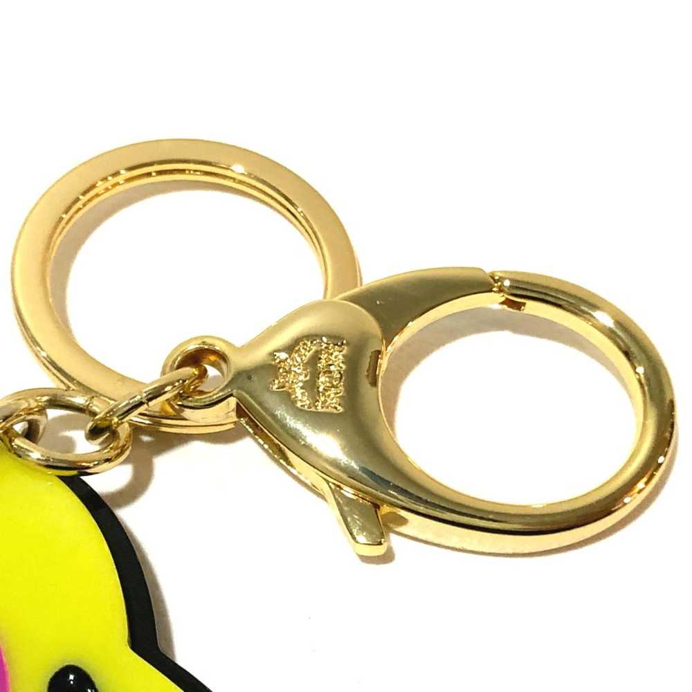 MCM MCM Key Holder Bag Charm Key ring yellow - image 6