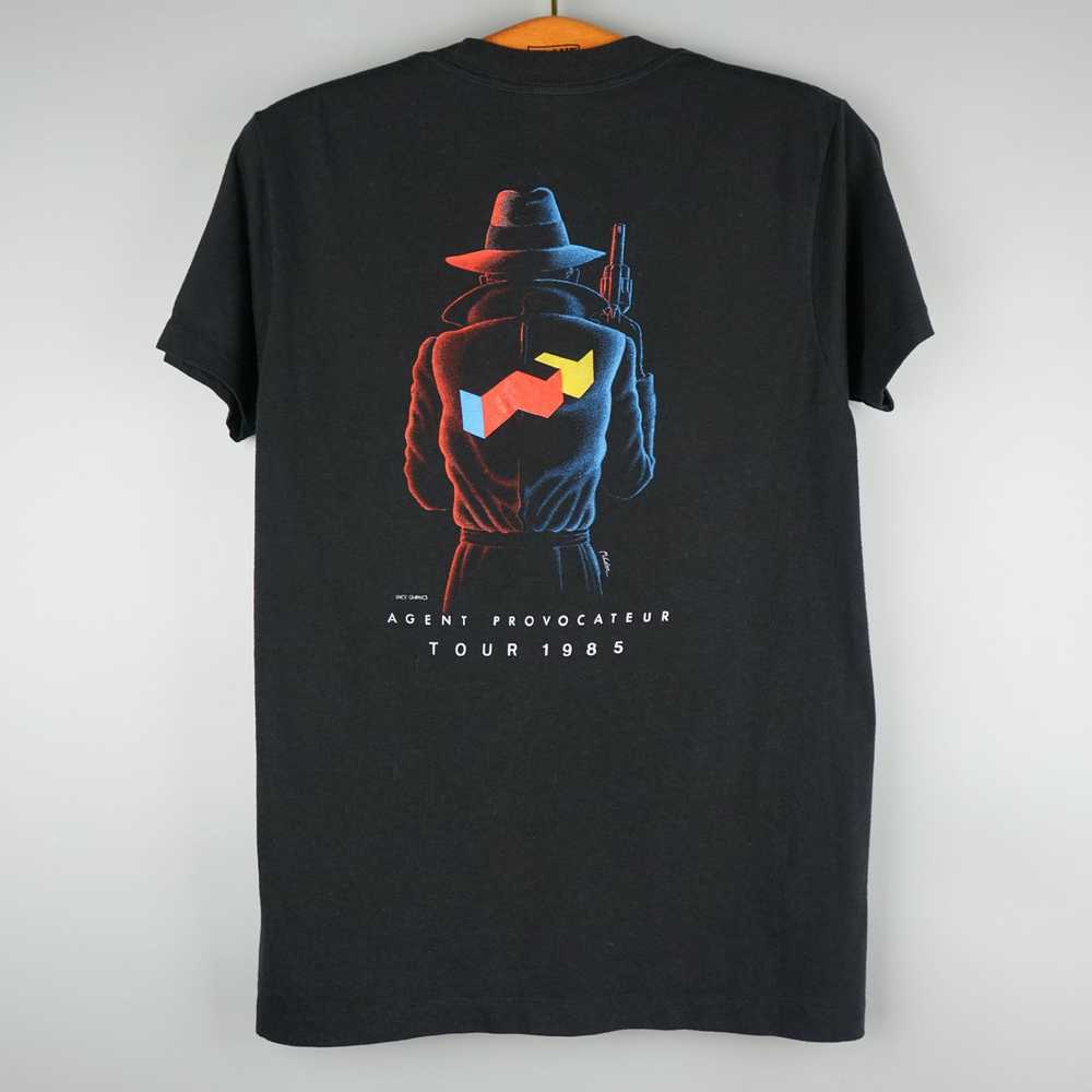 Band Tees × Vintage 1984 Foreigner t-shirt Agent … - image 9