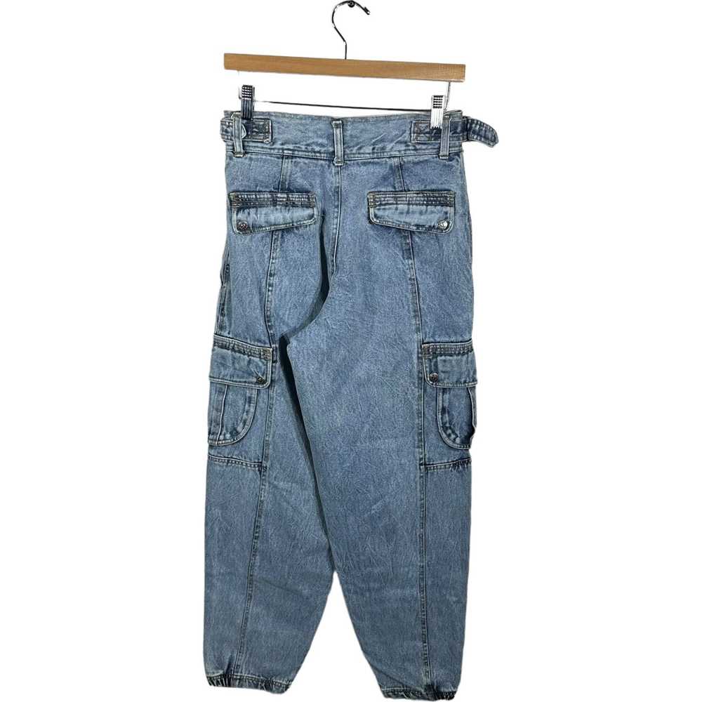 Vintage Vintage Bugle Boy Denim Cargo Pants - image 3