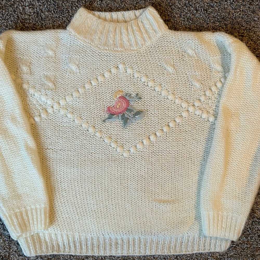 Hand Knit Sugar Co. Ltd. Vintage sweater - image 2