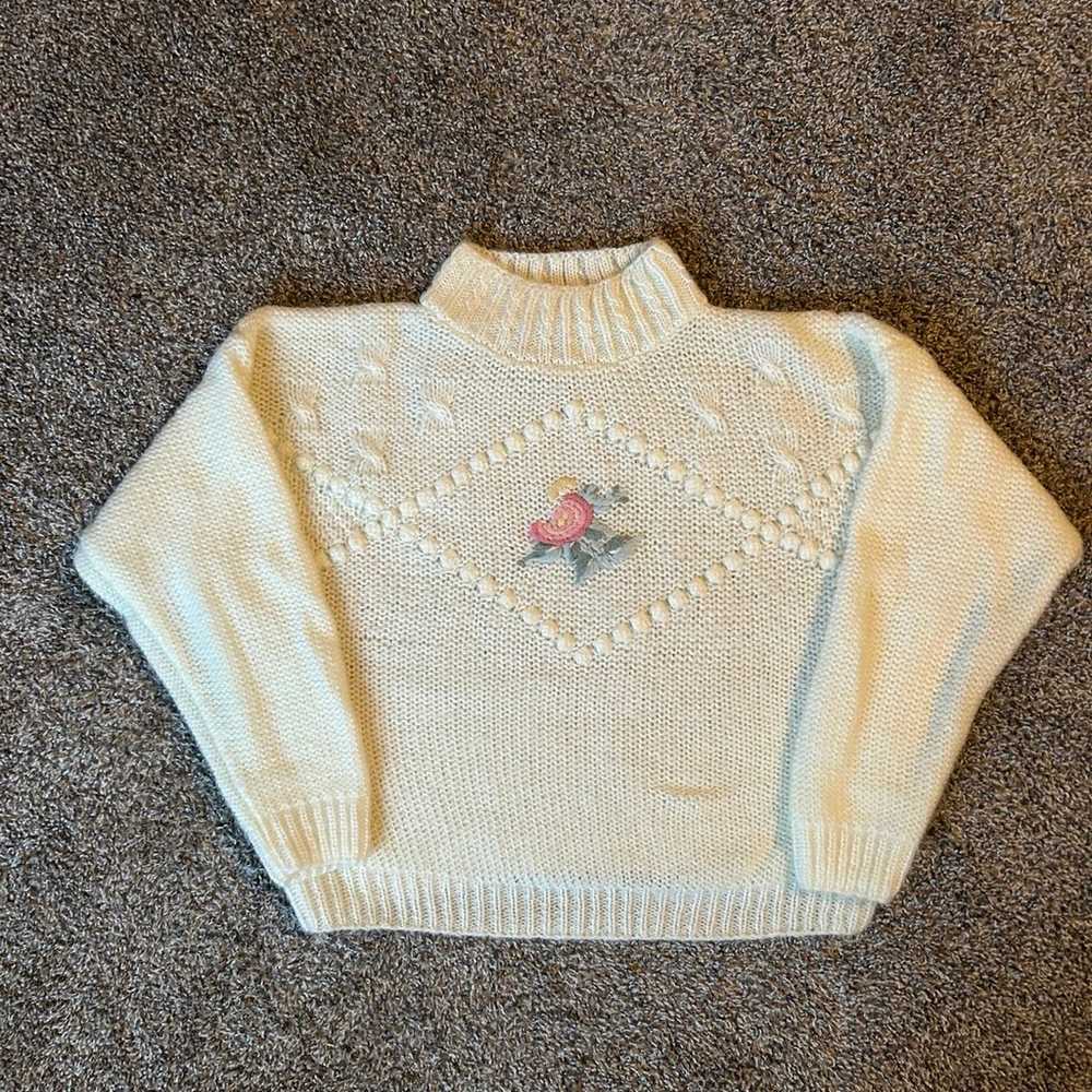 Hand Knit Sugar Co. Ltd. Vintage sweater - image 9