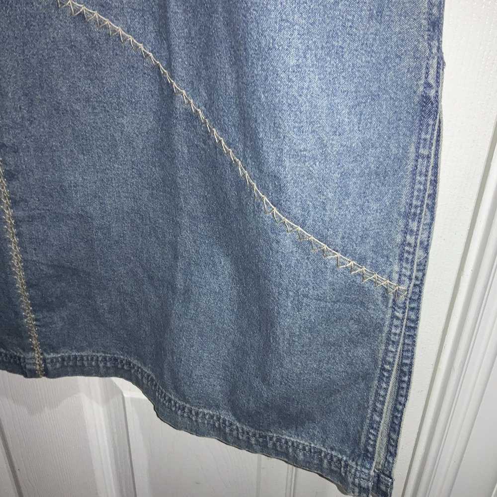 Jill.J J. Jill Out of the Blue denim skirt Sz 16 … - image 2