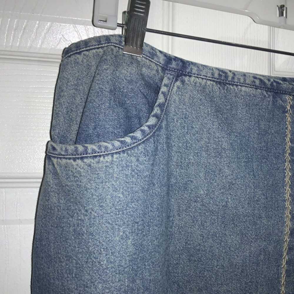 Jill.J J. Jill Out of the Blue denim skirt Sz 16 … - image 4