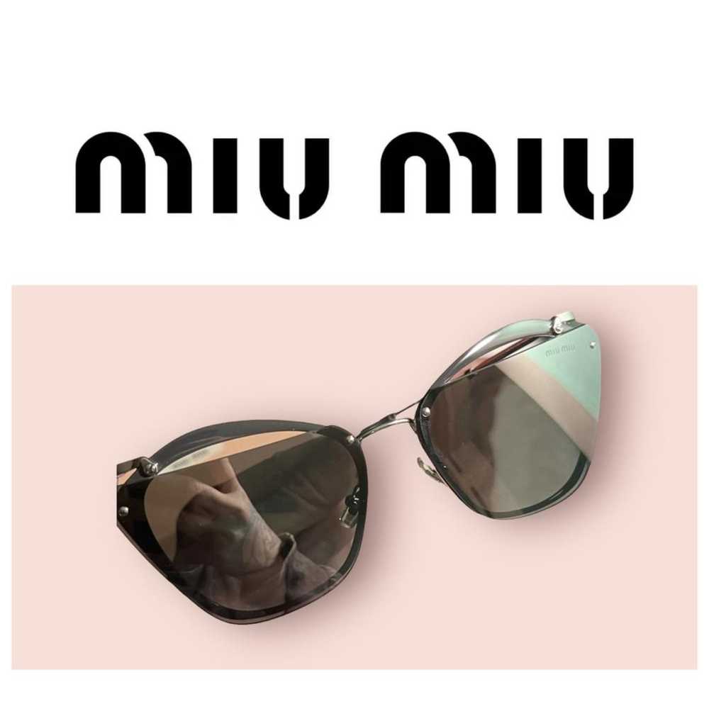 Miu Miu Aviator sunglasses - image 9