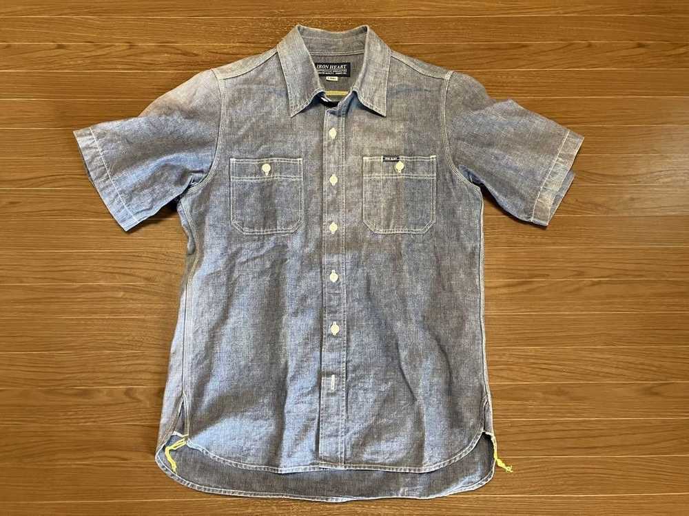 Iron Heart Lightweight Button Up Shirt - image 1