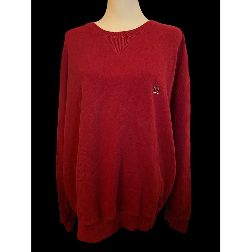 Tommy Hilfiger Tommy Hilfiger Vintage Red Crewnec… - image 2