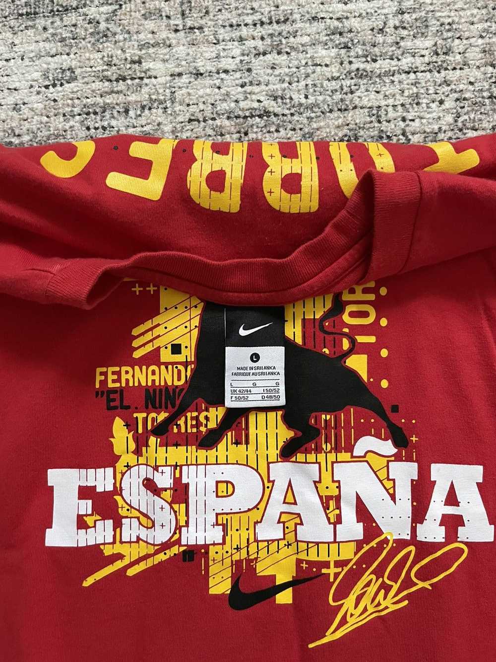 Nike × Soccer Jersey × Vintage Vintage Spain Nike… - image 3