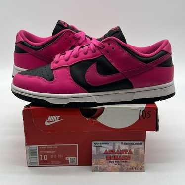 Nike Wmns dunk low fierce pink black