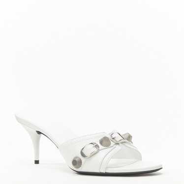 Balenciaga new BALENCIAGA 2022 Cagole white leath… - image 1