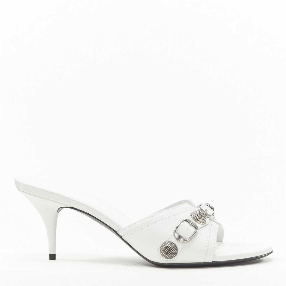 Balenciaga new BALENCIAGA 2022 Cagole white leath… - image 2