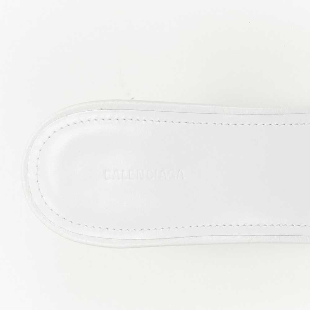 Balenciaga new BALENCIAGA 2022 Cagole white leath… - image 9