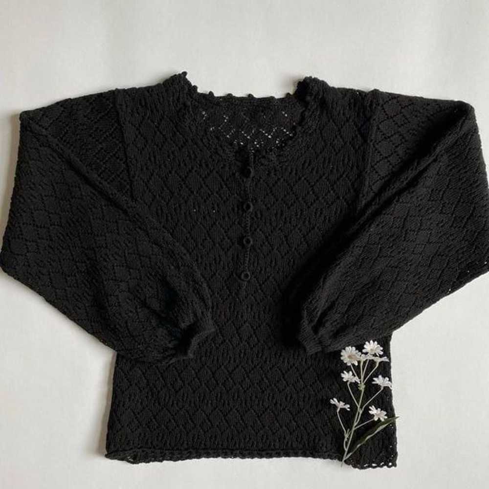 Vintage black sweater - image 1