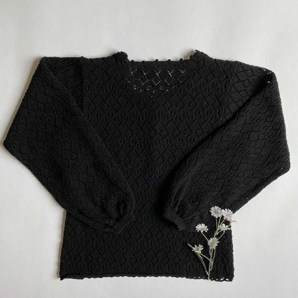 Vintage black sweater - image 2