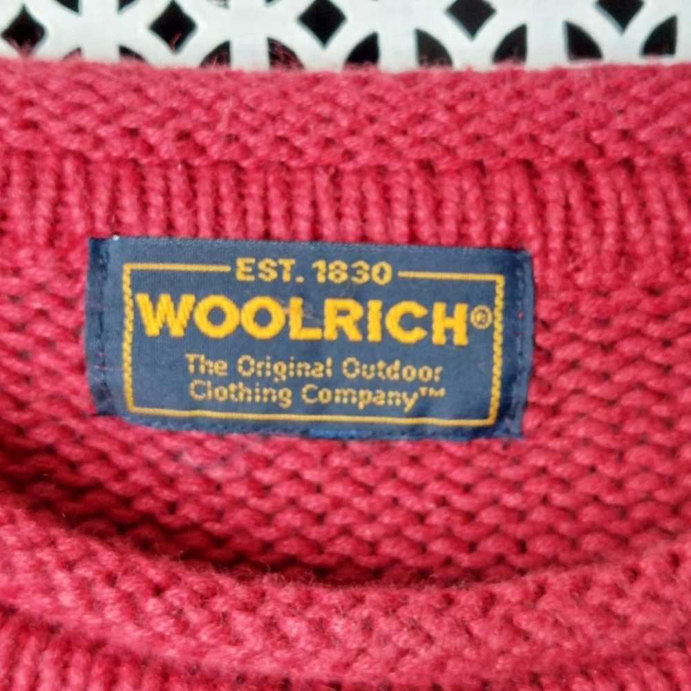 Vintage Woolrich Women Small Lambswool Blend Knit… - image 3