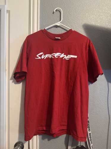 Futura × Supreme Supreme x Futura Red Tee "Justice