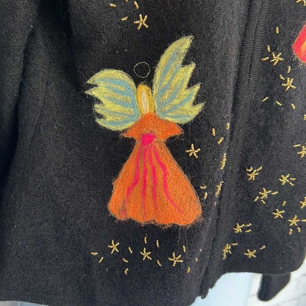 Vintage Talbots Petites wool Angels Sweater size … - image 10