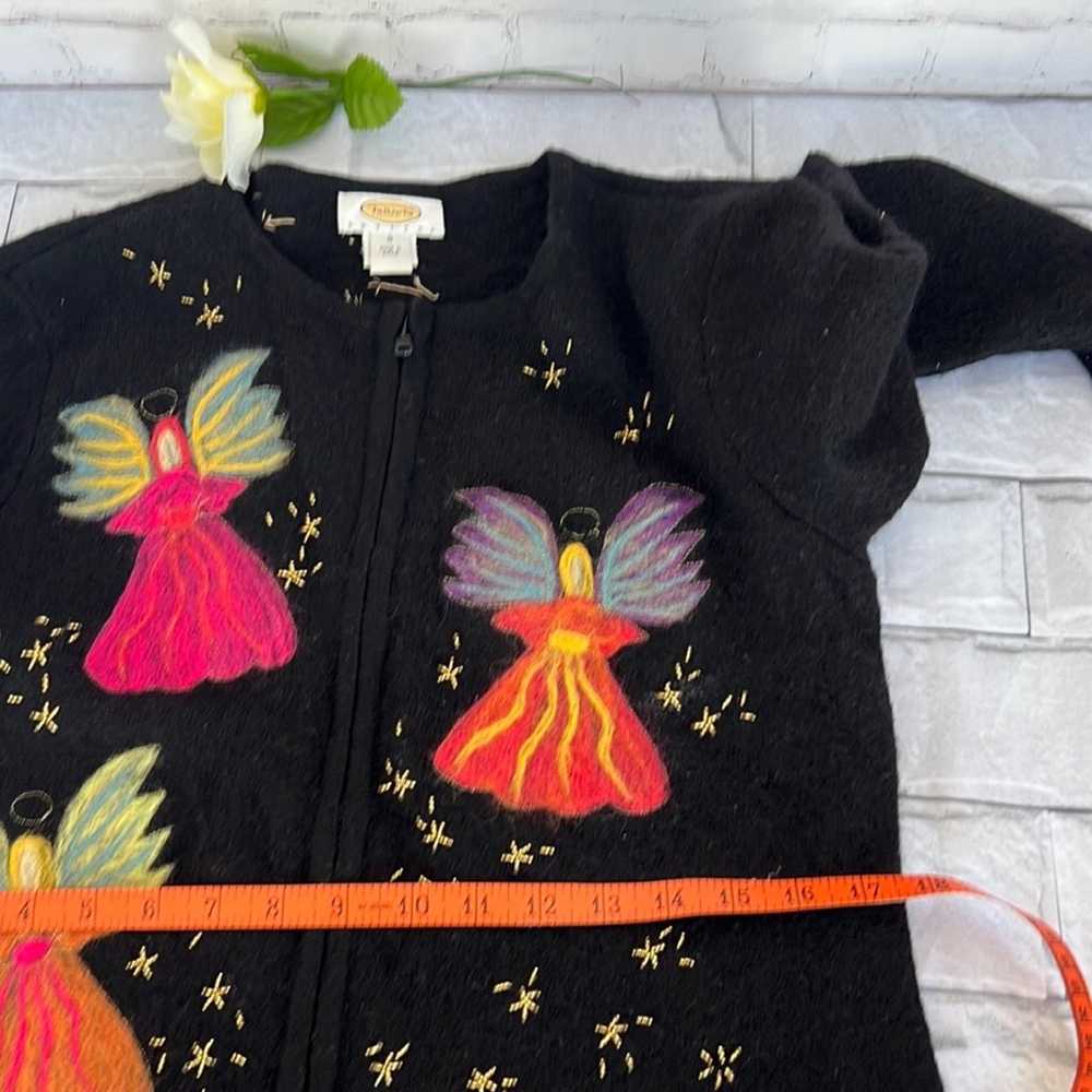 Vintage Talbots Petites wool Angels Sweater size … - image 12