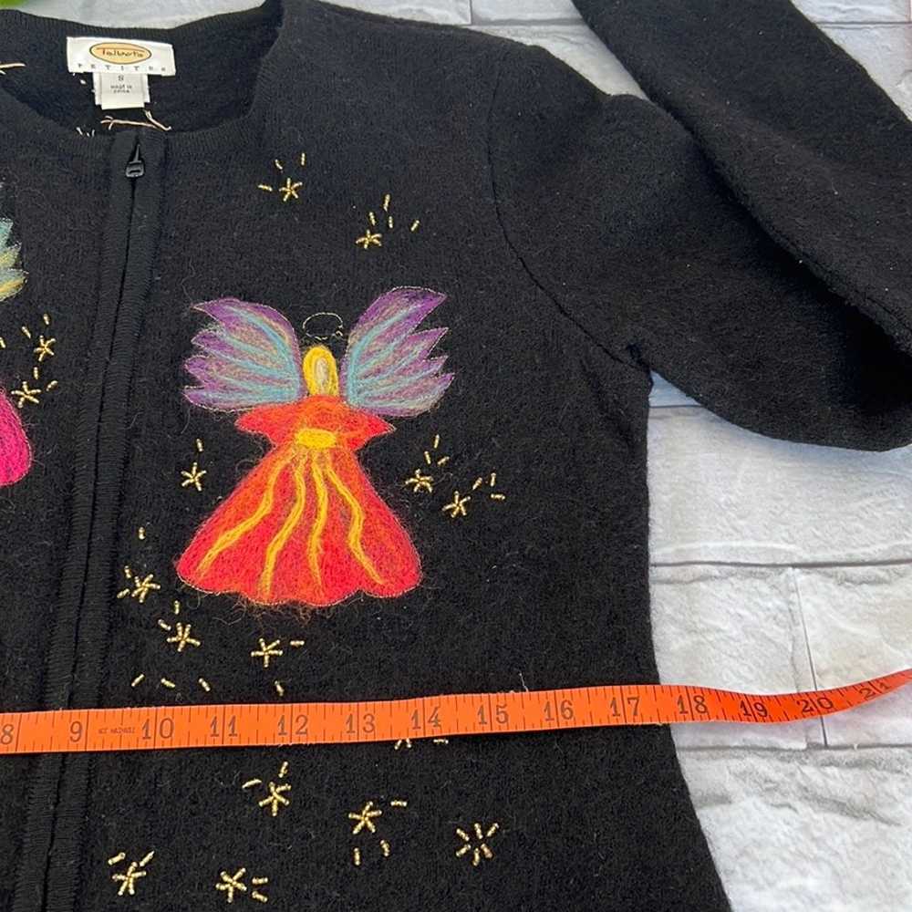 Vintage Talbots Petites wool Angels Sweater size … - image 9