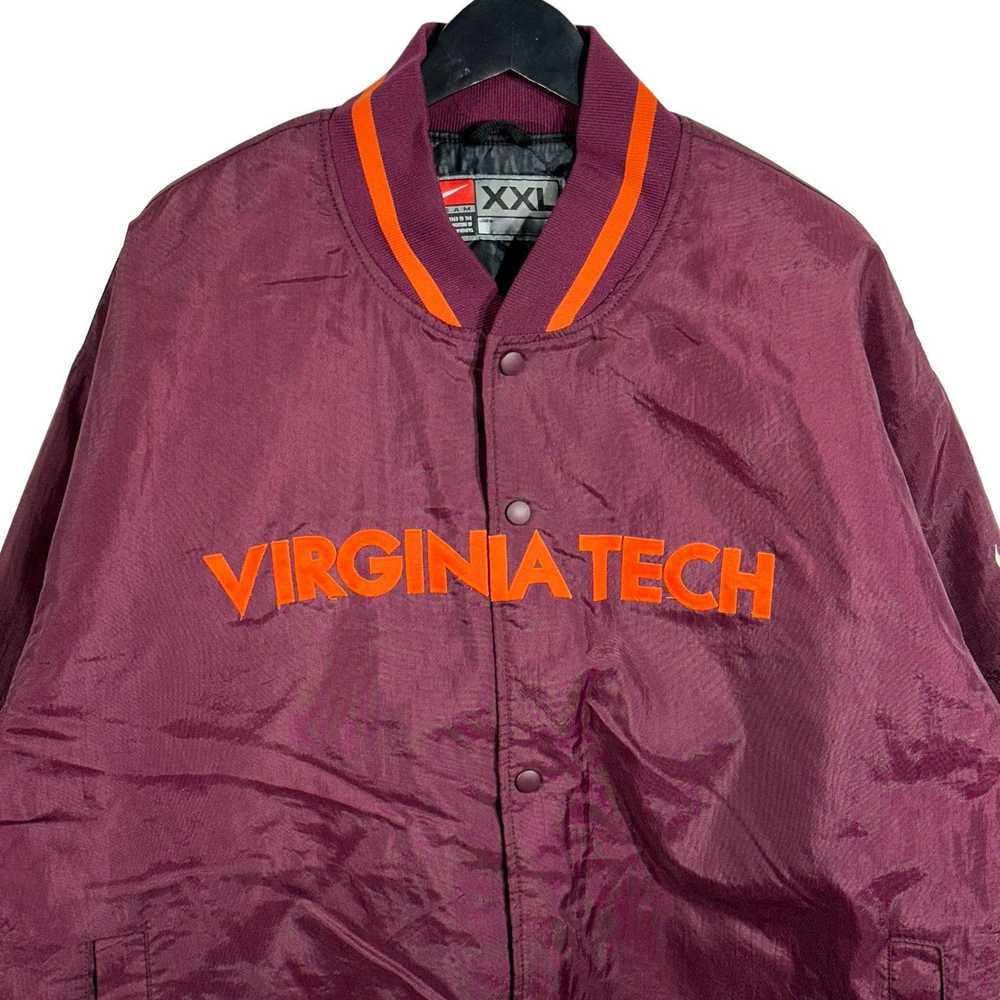 Vintage Vintage Virginia Tech Nike Bomber Jacket - image 2