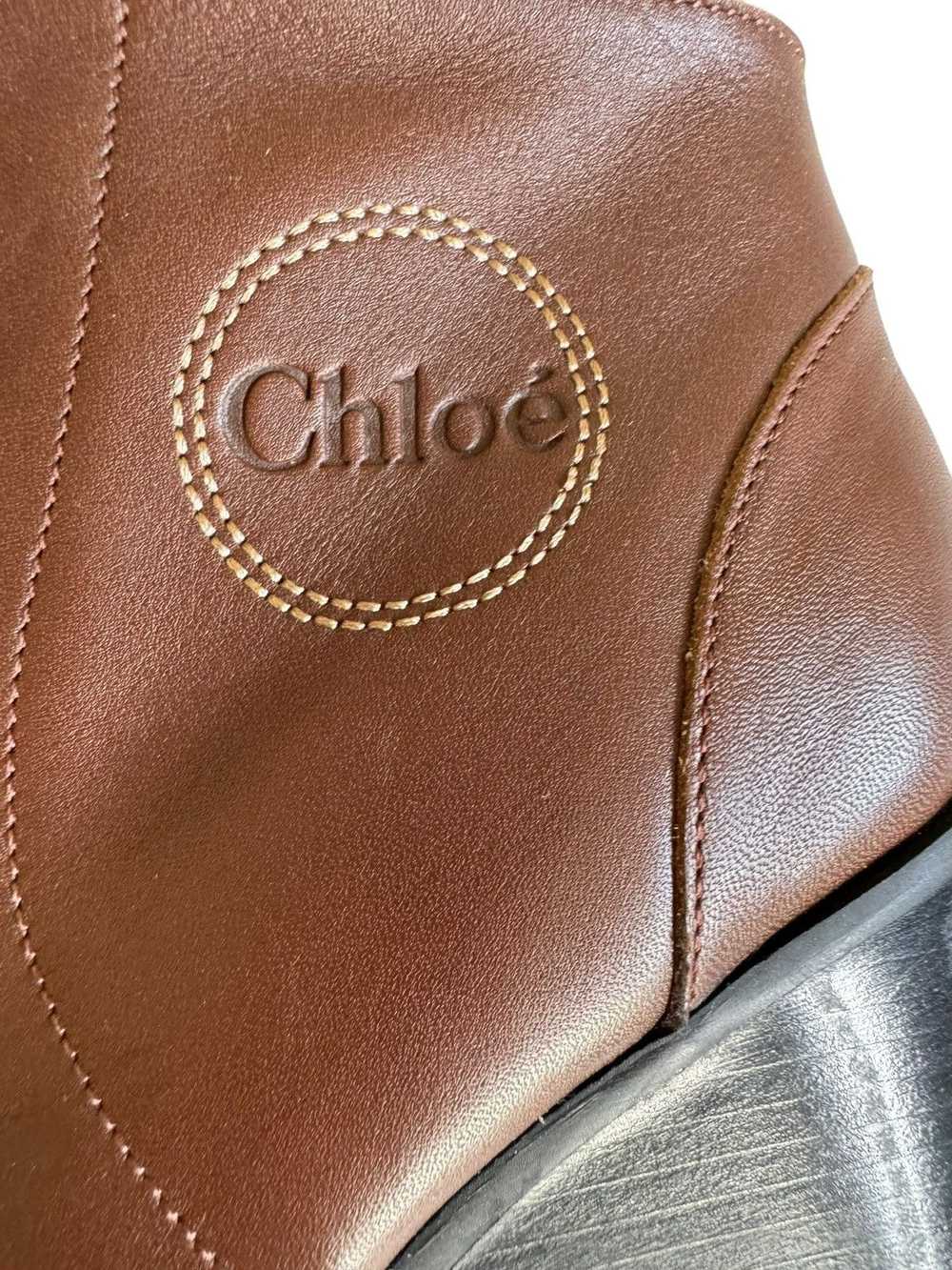 Chloe Chloe Sherpa Ankle Boots - image 2