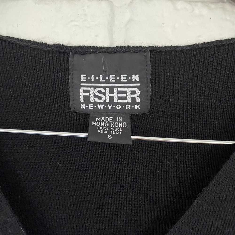 Eileen Fisher New York VTG wool cardigan - image 2