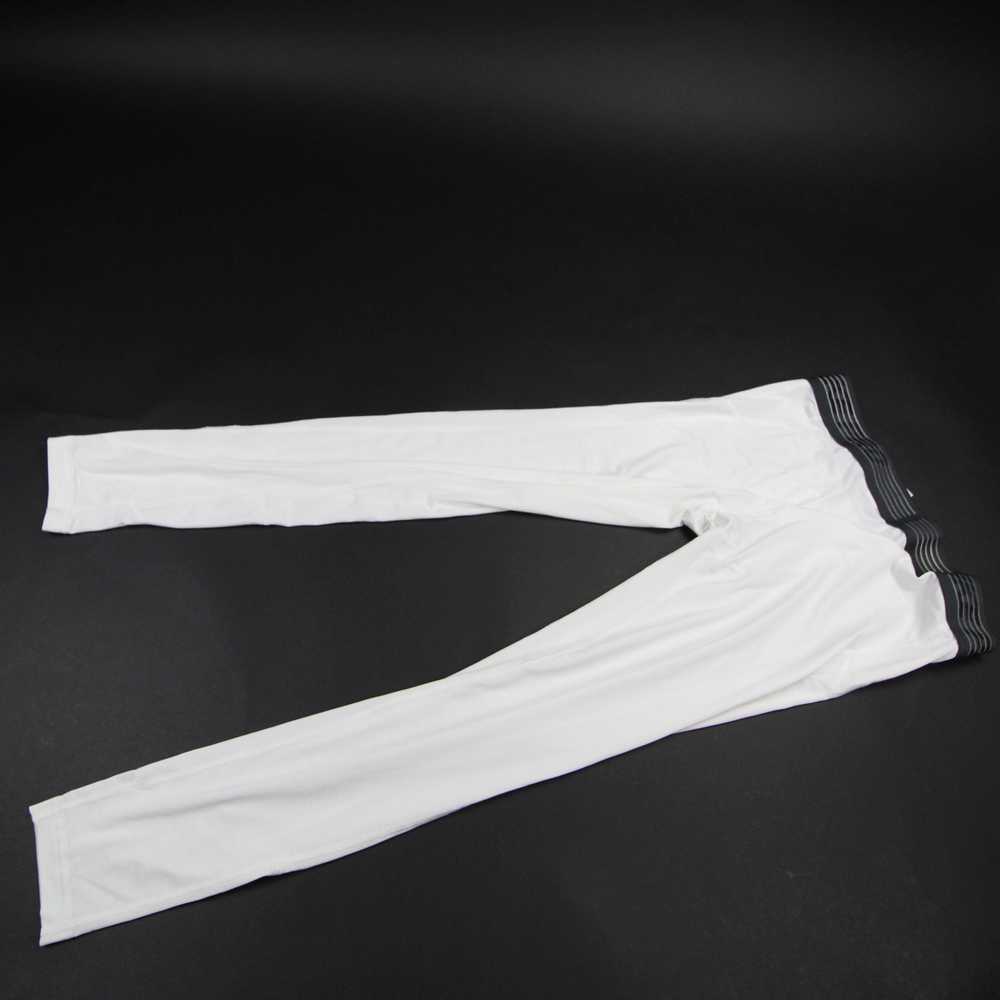 Nike Pro Compression Pants Men's White Used - image 2