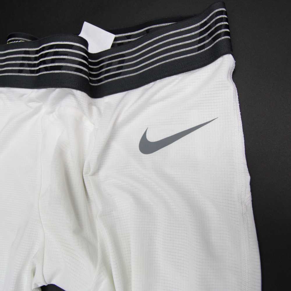 Nike Pro Compression Pants Men's White Used - image 3