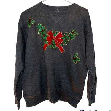 Vintage - Custom Holiday/Christmas Crewneck Sweat… - image 1