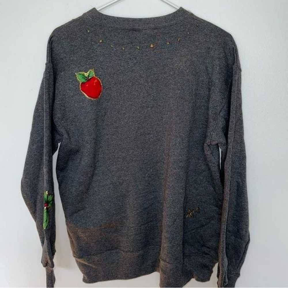 Vintage - Custom Holiday/Christmas Crewneck Sweat… - image 7