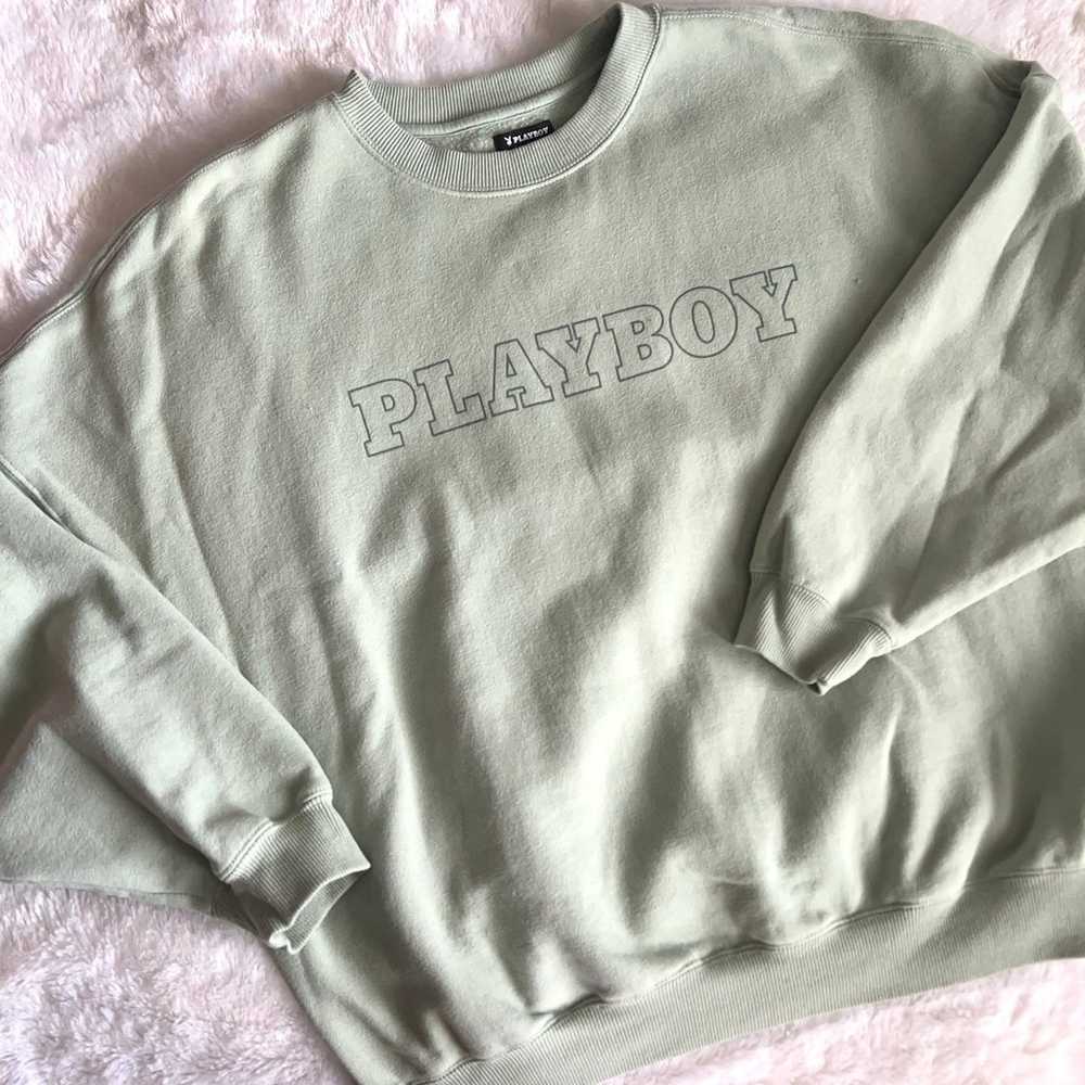 playboy crewneck sweatshirt - image 1