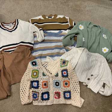 SHEIN American Eagle sweater lot small