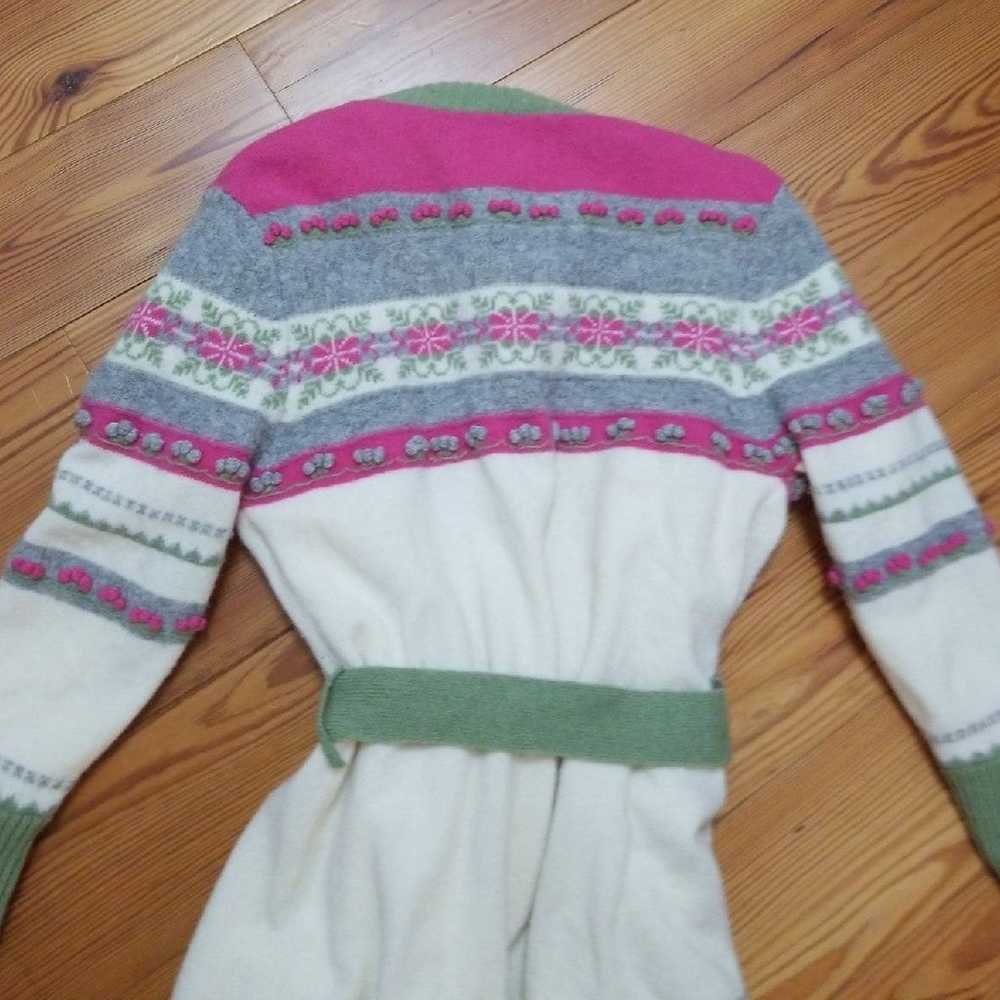 Womens Gap 100% lambswool sweater sz S - image 5