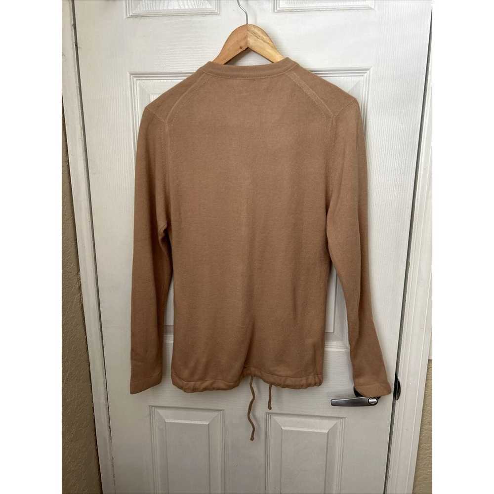 VTG Givenchy Sport Camel Brown 80s Acrylic Drawst… - image 2