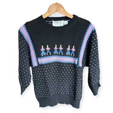 Vintage 80s Components Susan Bristol Sweater Size… - image 1