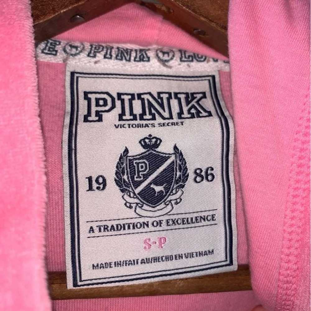 Vintage PINK Victoria's Secret Peace Love Pink to… - image 4