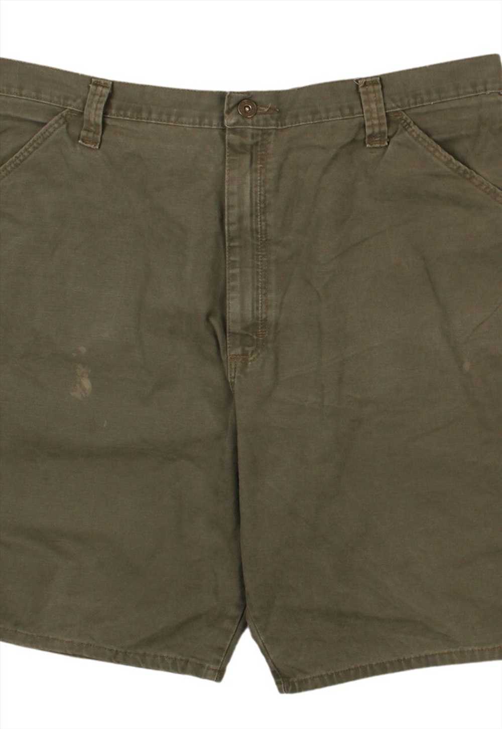 Vintage 90's Wrangler Shorts Baggy Chino Khaki - image 2