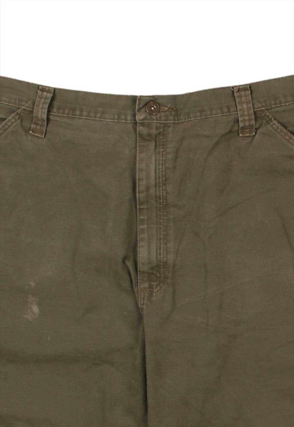 Vintage 90's Wrangler Shorts Baggy Chino Khaki - image 3