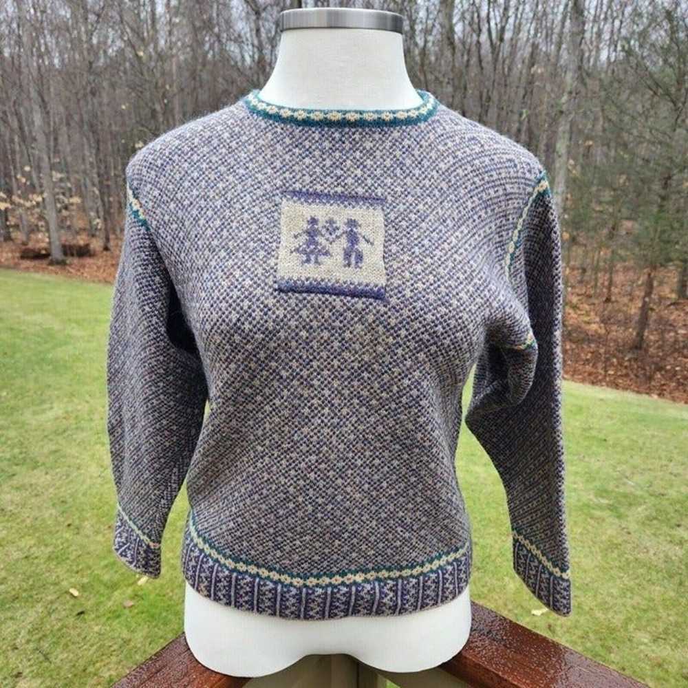 Susan Bristol Sweater Size 36 EU Knitted Crewneck… - image 1