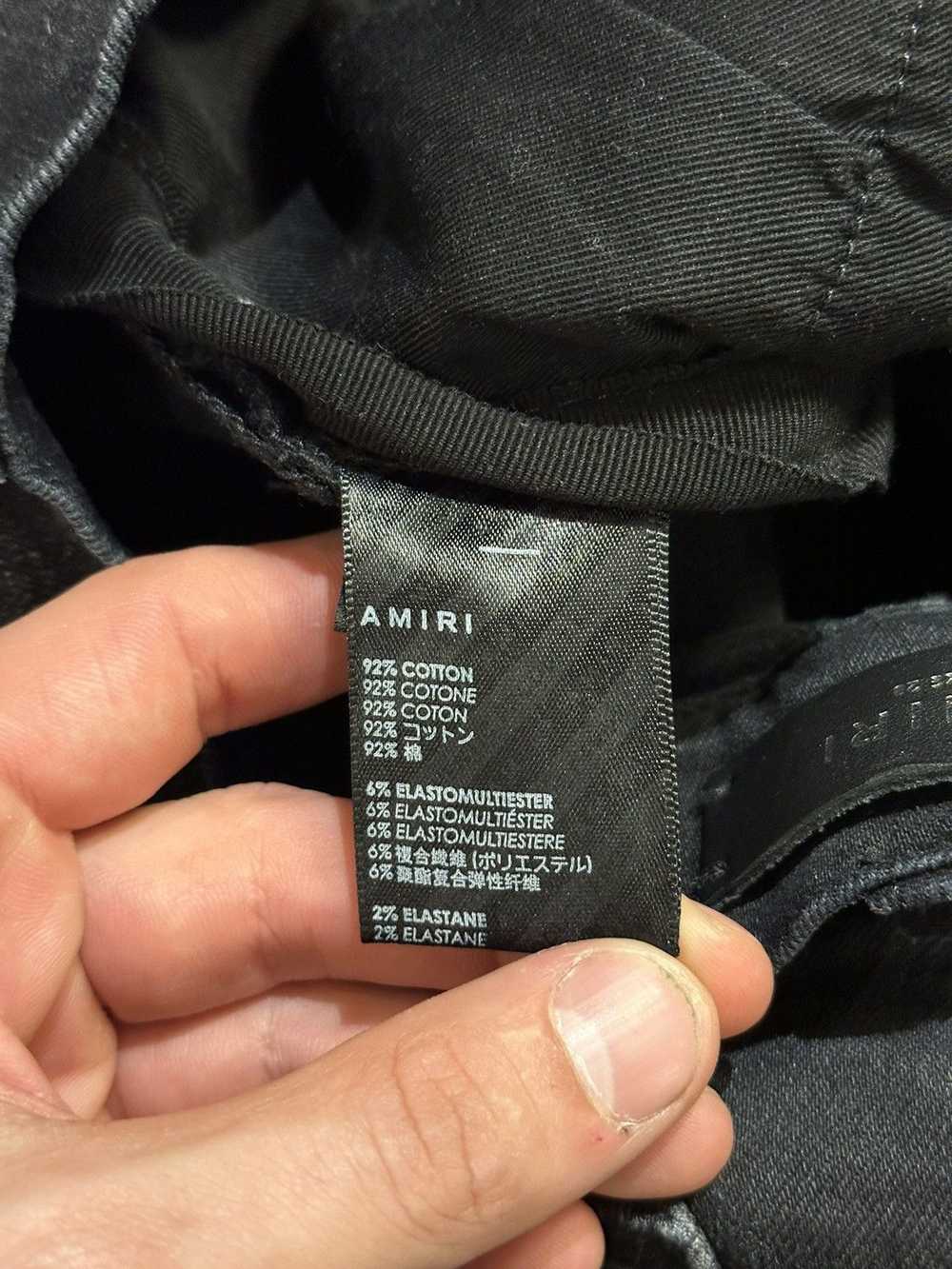 Amiri Amiri MX1 Flannel patch denim - image 7