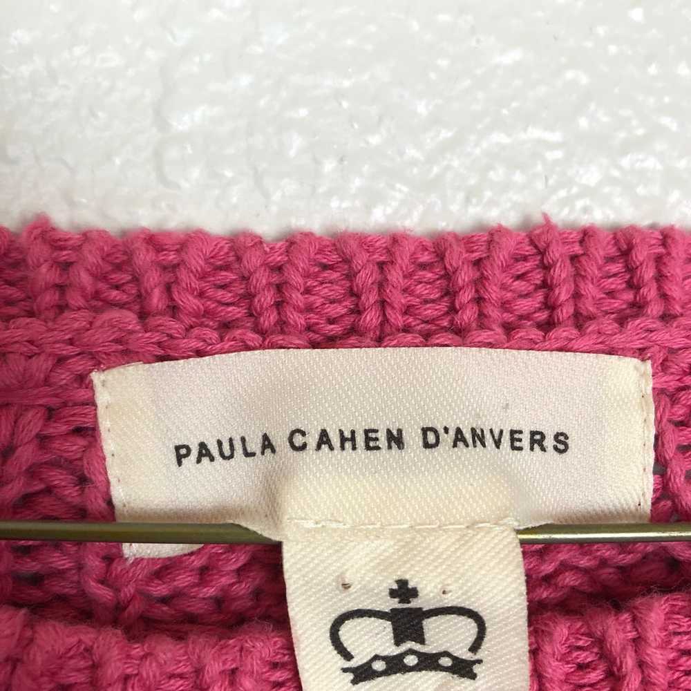 Paula Cahen D'anvers Argentina Pink Cable Knit Lo… - image 3