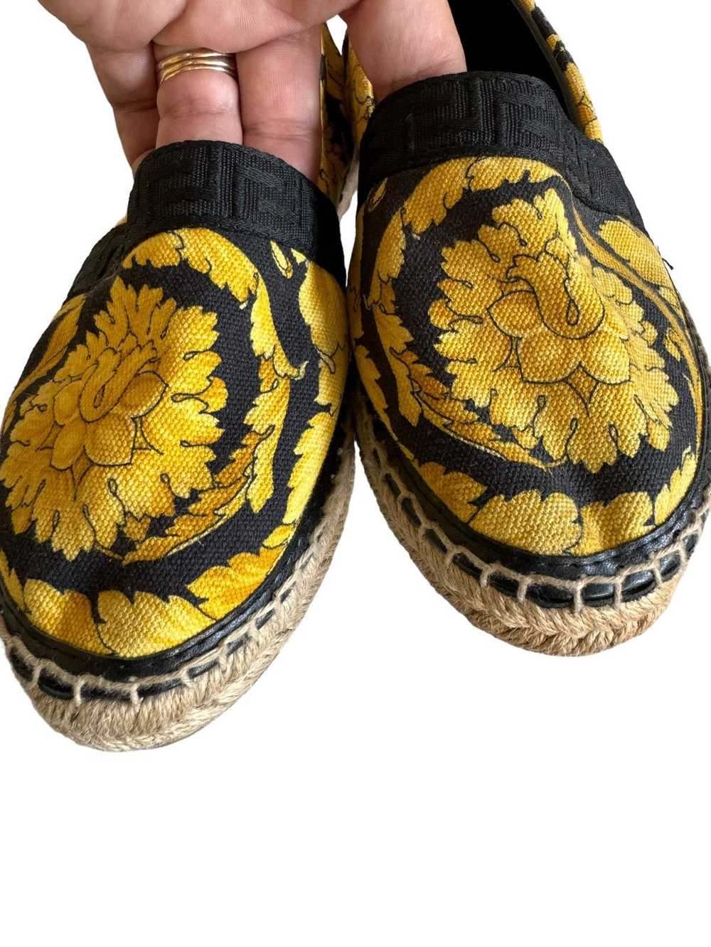 Versace Versace Logo Espadrilles - image 5