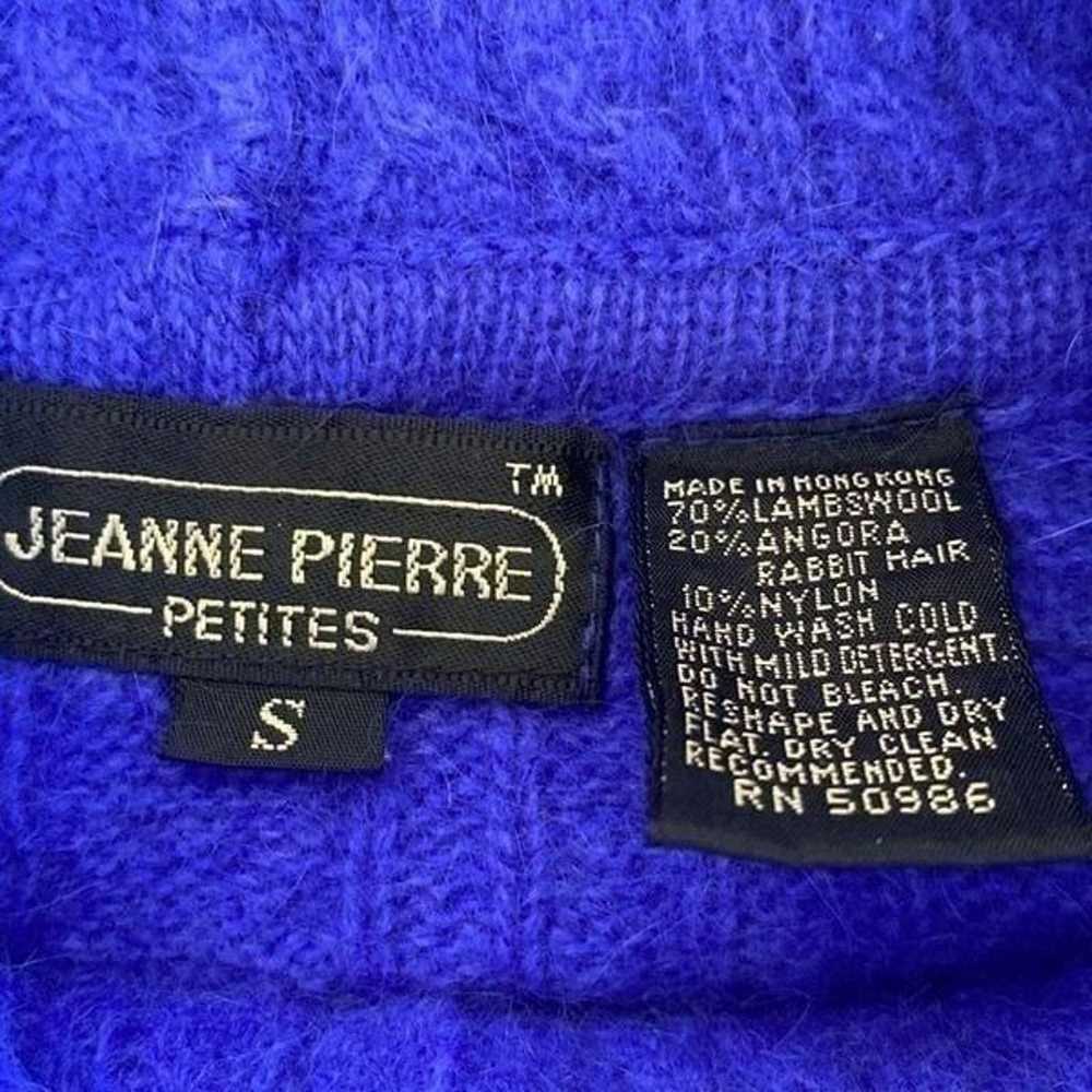 Jeanne Pierre VTG Vintage 80s Lambswool Angora Sw… - image 6