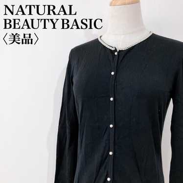 【Brand New】Natural Beauty Basic Bead Embellished T